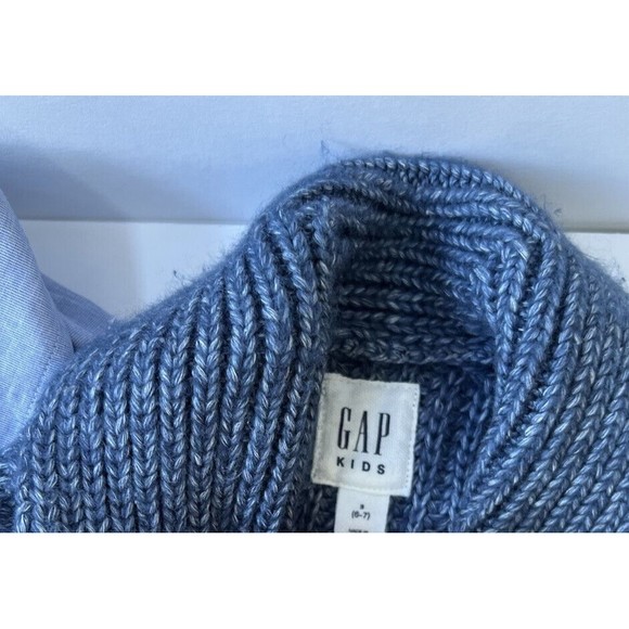 LOT Gap Boys 2 Long Sleeve Button Down Shirts 1 Cardigan - Picture 4 of 12